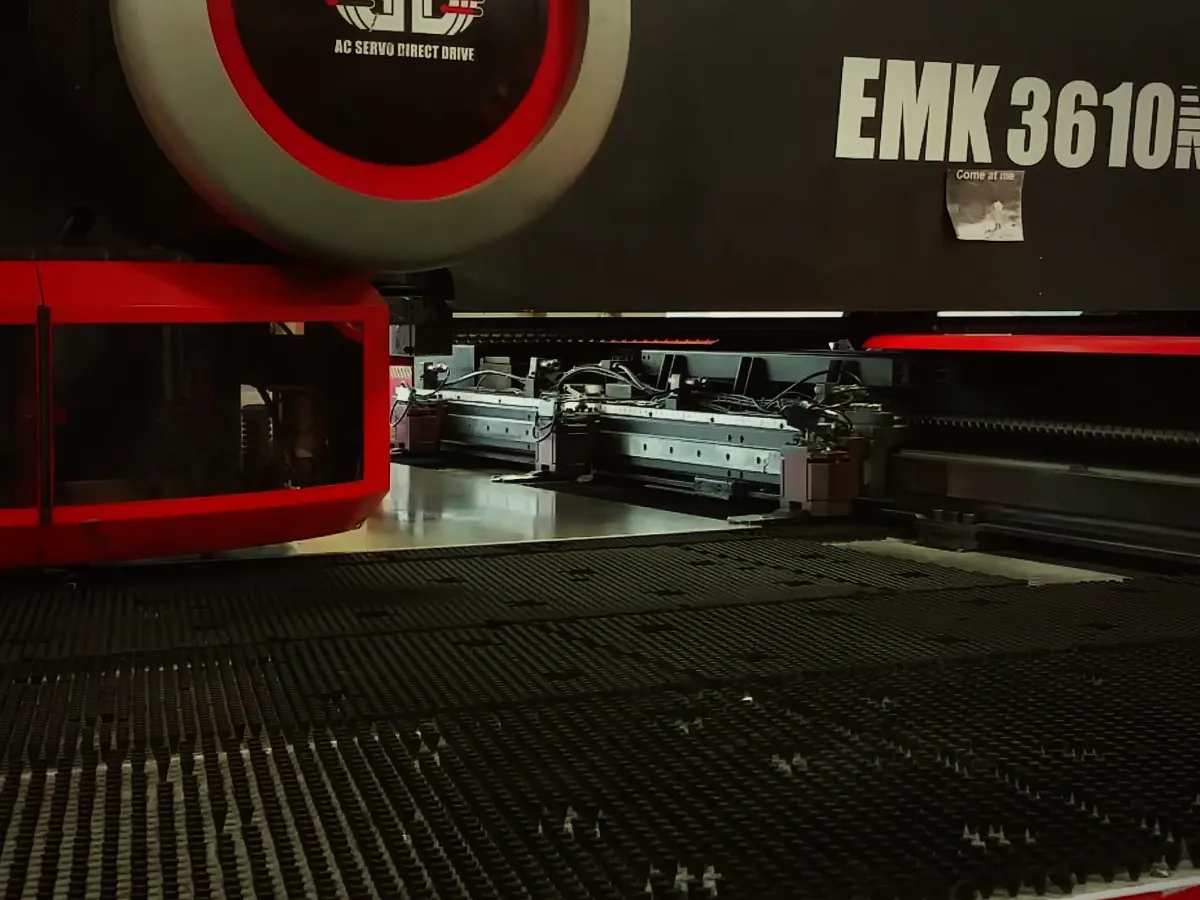 The Amada turret punch